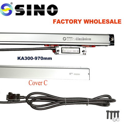 SINO Cam Lineer Ölçekli KA300-970mm Test Makinesi Değirmen Delme CNC için Dijital Okuma Sistemi