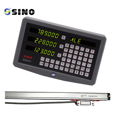 5um 3 Eksen Dijital Okuma DRO SDS6-3V 5 mikron Lineer Kodlayıcı KA300 Cam Ölçekli Cetvel