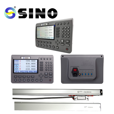 SINO SDS200 Freze DRO Kiti CNC Torna Öğütücü EDM için Dijital Okuma Ekran Ölçer Seti