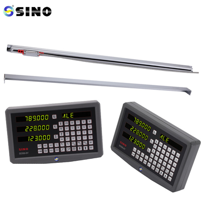 2/3 Eksen Dijital Okuyucu Doğrusal Ölçek SINO SDS6-3V KA600-1300mm DRO Ekranı 5um