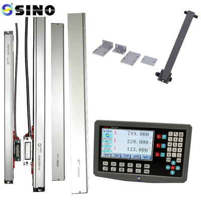 SDS2-3VA LCD Dro Dijital Okuyucu Kit Ekranı TTL Sinyalı 9 Pins Lathe Mill CNC Makineleri İçin