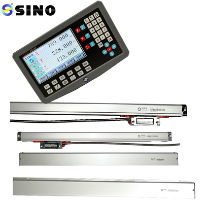 SINO SDS2-3VA DRO 3 Eksenli Dijital Okuyucu Sistemi Mill Lathe CNC için Ölçme Makinesi