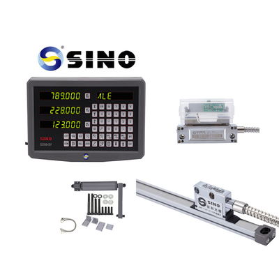 SION SDS6-3VA 3 Eksen Metal Kutusu Dijital Okuyucu DRO Doğrusal Ölçekli Kit freze makinesi