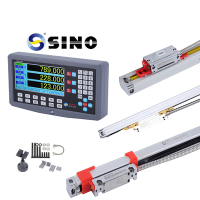 CNC Mill Lathe SINO SDS2-3VA DRO 3 Eksenli Dijital Okuyucu Sistem Ölçüm Cihazı