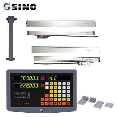 SINO SDS2MS Dijital Okuyucu 2 Eksen Optik Köşeli Doğrusal Kodlayıcı Uzunluğu 7-102cm freze makinesi için