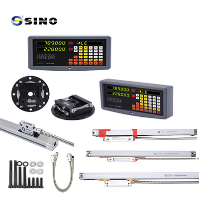SINO Dijital Okuyucu Sistemi SDS2MS freze ve torna makineleri için tasarlanmış çok fonksiyonel cihaz, AC 100-240V giriş ve doğrusal bir kodlayıcı ile