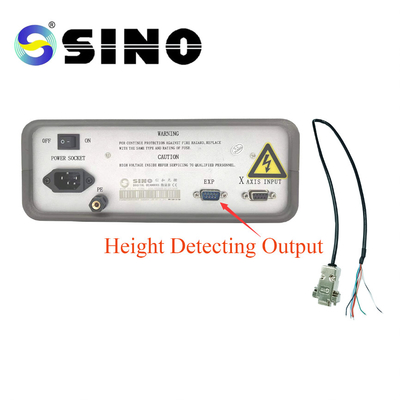 Gri SINO Dijital Okuma Sistemi DRO Kiti SDS3-1 Tek Eksenli Lineer Ölçekli Kodlayıcı