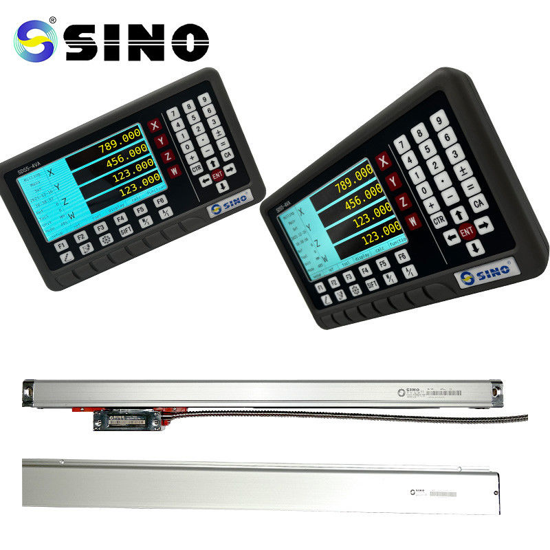 SINO SDS5-4VA DRO 4 Eksenli Dijital Okuyucu Sistemi Mill Lathe CNC için ...