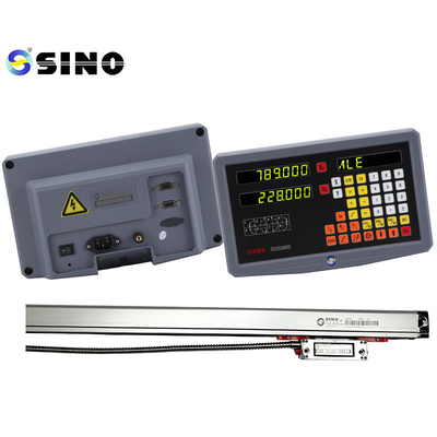 SINO 2 Eksen Dijital Okuyucu Sistemi SDS2MS DRO Çevirme Makinesi İçin Cam Doğrusal Ölçeli Çok Fonksiyonlu