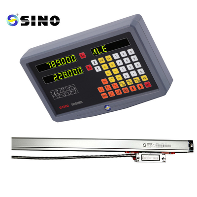 SINO SDS2MS 2 Eksenli Dijital Okuyucu DRO Sistemi KA300 Doğrusal Ölçeğiyle Çevirme için Çok Fonksiyonlu