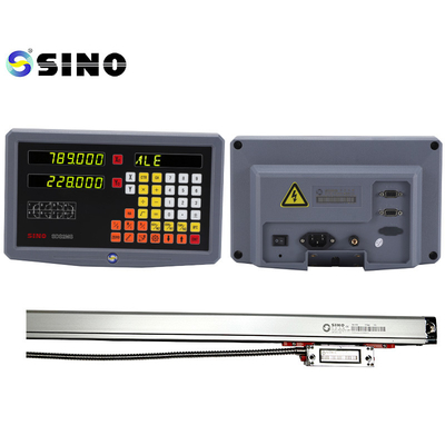 Lineer Glass Scale By SINO Yüksek hassasiyetli 2 Eksenli SDS2MS Dijital Okuyucu Ekranı