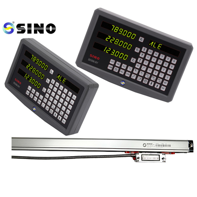 5um 3 Eksen Dijital Okuma DRO SDS6-3V 5 mikron Lineer Kodlayıcı ile TTL Cam Ölçekli Cetvel