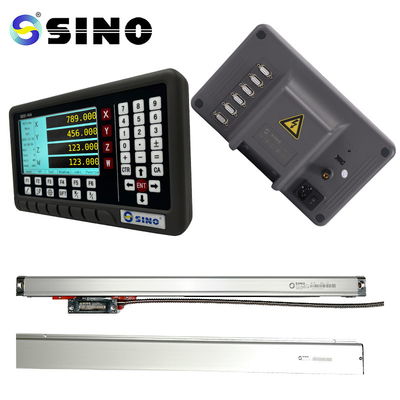 Genel okumalar Dört Eksenli LCD Ekran DRO ile Metal Sino SDS5-4VA Dijital Ekran Meter