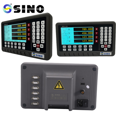 Genel okumalar SINO Dijital okuma sistemi Dört Eksenli LCD Ekran DRO Metal SDS5-4VA Dijital Ekran Meter