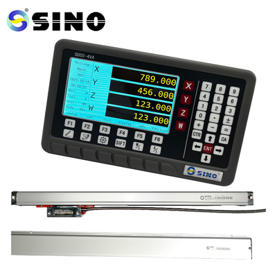 SINO SDS5-4VA DRO 4 Eksenli Dijital Okuyucu Sistemi Mill Lathe CNC için Ölçme Makinesi