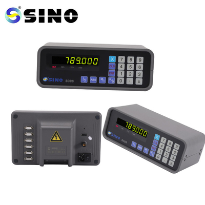 SINO SDS6-2V Manyetik Ölçekli DRO Kiti 3 Eksenli Cam Doğrusal Optik Kodlayıcı Freze Makinesi
