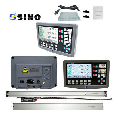 0.5um çözünürlük DRO 3 Eksen Dijital okuma ölçümü SDS2-3VA RS422 sinyali