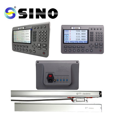 Düzeltme makinesine iki eksenli DRO SDS 200 Kit Metal LCD Tam dokunmatik ekranı 0.005mm çözünürlüğe sahiptir