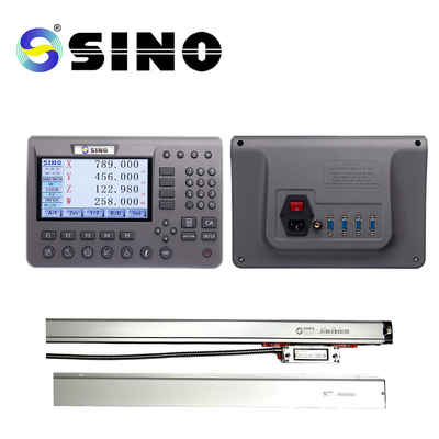 2 Eksen DRO SDS 200 Kit Metal LCD Tam Dokunmatik Ekran 0.005mm Çözünürlük Fresen için Pratik