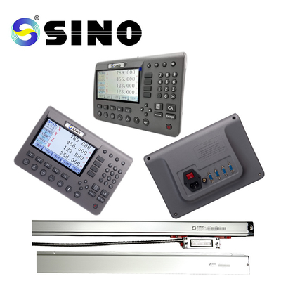 SINO SDS200 DRO Sınıflı DRO Seti Dijital Okuyucu Ekran Meter Seti CNC Döner Düzücü ve EDM için