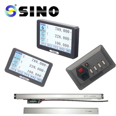 SINO SDS200S Dijital Okuyucu Kits DRO 3 Eksenli LCD Tam Dokunmatik Ekran