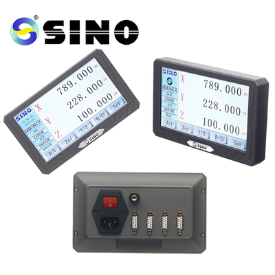 Sino SDS200 Metal 4 Eksenli LCD Dijital Okuyucu Ekran Kiti Ka-300 Doğrusal Ölçekli Kodlayıcı