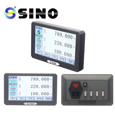 Sino SDS200 Metal 4 Eksenli LCD Dijital Okuyucu Ekran Kiti Ka-300 Doğrusal Ölçekli Kodlayıcı