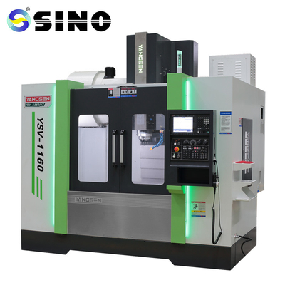 SINO YSV-1160 3 Eksenli Metal CNC Dikey İşleme Merkezi DDS iletimli