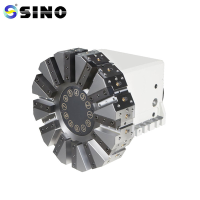 SINO Torna Araçları ST80 ST100 CNC Delme Makinesi İçin Endeksleme Servo Taret