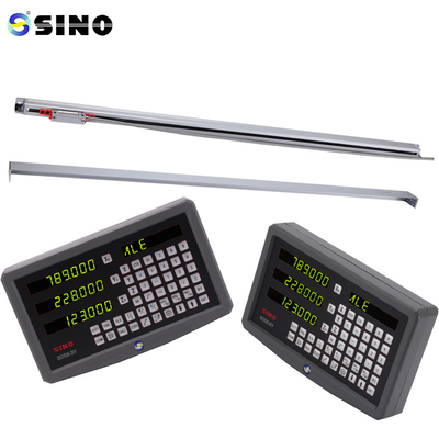 2/3 Eksenli Dijital Okuyucu Cam Doğrusal Kodlayıcı SINO KA600-1400mm Hassaslık 1μm Doğrusal Ölçek DRO