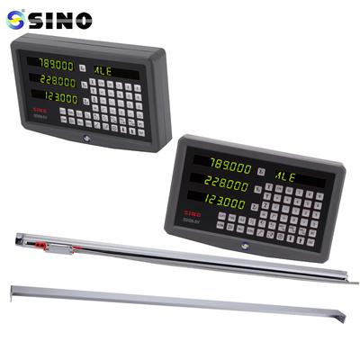 2/3 Eksen Dijital Okuyucu Doğrusal Ölçek SINO SDS6-3V KA600-1300mm DRO Ekranı 5um
