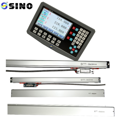 3 Parça KA-300-970mm Cam Doğrusal Ölçek SINO SDS2-3VA 3 Eksenli LCD Dijital Okuyucu