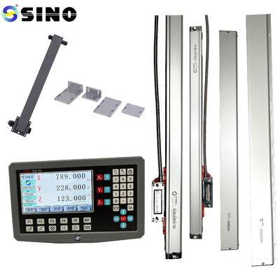 3 Parça KA-300-970mm Cam Doğrusal Ölçek SINO SDS2-3VA 3 Eksenli LCD Dijital Okuyucu
