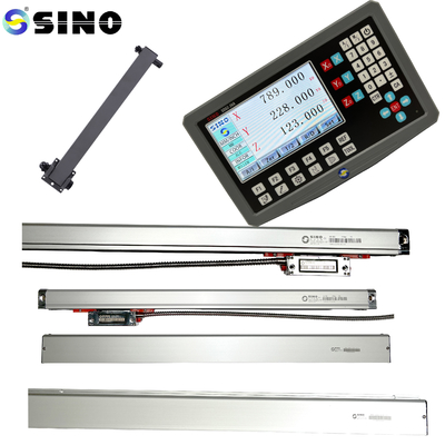 LCD DRO doğrusal ölçekli optik kodlayıcı SDS2-3VA A 3 Eksenli freze torna