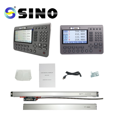 SINO KA600-1900mm Doğrusal Ölçekli Cam Sensörü 3 Eksenli DRO Dijital Okuma Ekranı CNC freze ve torna için