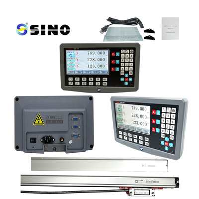 SINO SDS2-3VA 3 Eksenli Dijital Okuyucu Sistemi KA300-70mm Çeşitli Dilli Doğrusal Ölçekli Optik Kodlayıcı