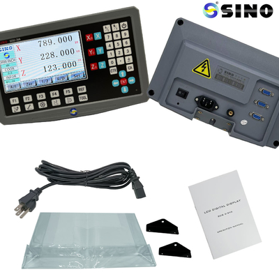 SINO SDS2-3VA 3 Eksenli Dijital Okuyucu Sistemi KA300-70mm Çeşitli Dilli Doğrusal Ölçekli Optik Kodlayıcı