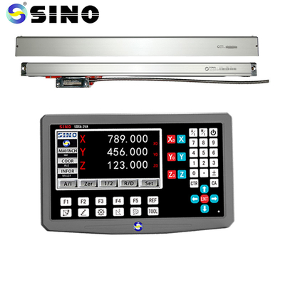 Sino SDS6-3VA DRO Çevirme Dönüştürme 3 Eksenli Dijital Okuyucu Doğrusal Ölçek