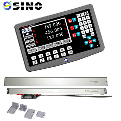 5um SINO Dijital Okuyucu 3 Eksenli Dre Ekranı için TTL frezeleme CNC Boring Makinesi
