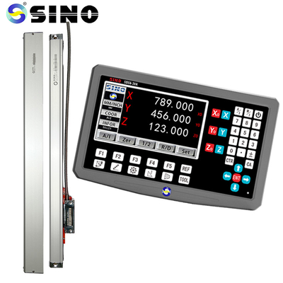 SINO SDS6-3VA 3 Eksenli Dijital Okuyucu Sistemi DRO Düzeltme/Tare için Ölçme Makinesi RS232C