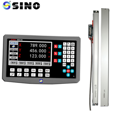 SDS6-3Va Dijital Okuyucu Sistemi CNC freze makinesine yönelik doğrusal kodlayıcı RoHS SINO 3 Eksenli DRO Ölçüm Makinesi