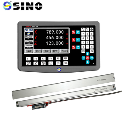 SINO SDS6-3VA DRO 3 Eksenli Dijital Okuyucu Sistemi Dro Yüksek Hassasiyetli Optik Dijital Doğrusal Ölçek