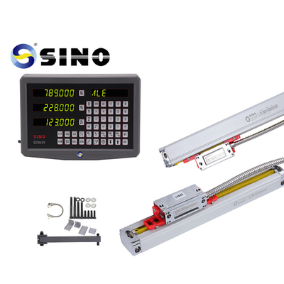 Demir DRO freze makinesi 3 Eksenli Dijital Okuyucu Sistemleri AC100-240V ile Dijital Ekran Meter