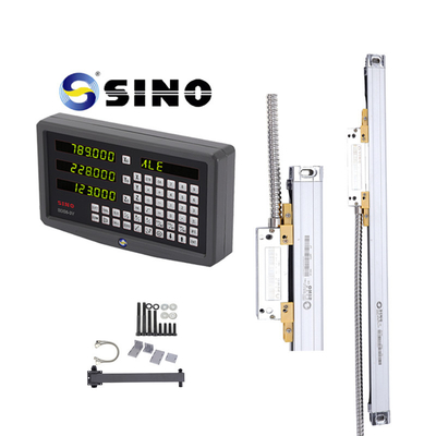 SINO 3 Eksenli SDS6-3V Kit Dijital Okuyucu Sistemi DRO RS232-C Çıkış Doğrusal Kodlayıcısı ile Torna için