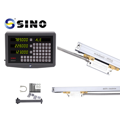 SINO 3 Eksenli SDS6-3V Kit Dijital Okuyucu Sistemi DRO RS232-C Çıkış Doğrusal Kodlayıcısı ile Torna için