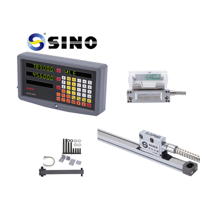 SINO SDS2-3MS Dijital okuma Dro freze makinesinin hassasiyeti doğrusal ölçek