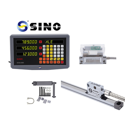 SINO SDS2-3MS Ditron 3 Eksenli Dro Dijital Okuma Dro Torna Makinesi İçin Doğrusal Ölçek