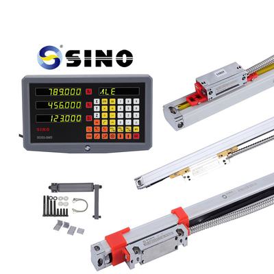 SINO SDS2-3MS Dijital okuma Dro freze makinesinin hassasiyeti doğrusal ölçek