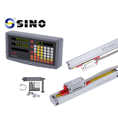 SINO SDS2-3MS 3 Eksenli Dijital Okuyucu Sistemi DRO Lathe freze makinesi için cam doğrusal kuşak