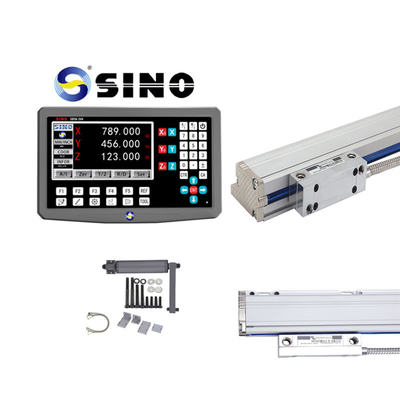 SINO SDS6-3VA 3 Eksenli DRO Dijital Okuyucu Ekranı, Doğrusal Cam Ölçeği Kodlayıcısı, Izgarası Yöneticisi